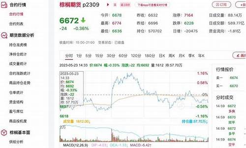 今日棕榈期货最新行情分析(棕榈期货价格)_https://www.dongshengweixin.com_科创板_第1张
