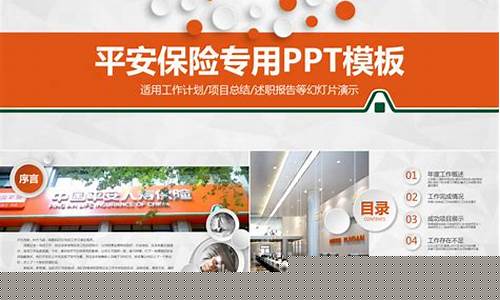 平安保险ppt模板免费(平安保险调查问卷模板)_https://www.dongshengweixin.com_创业板_第1张